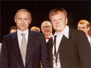Владимир Путин и Игорь Бутман