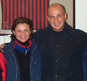 Наталья и Андрей Медведевы, теннисисты