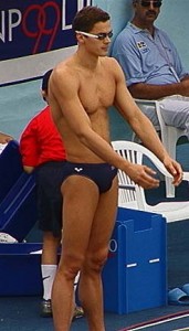 Пловец Александр Попов