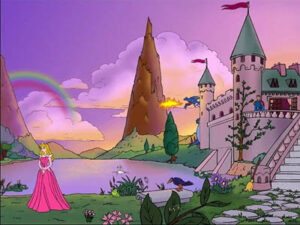 Игра “Принцессы. Платье для Золушки”