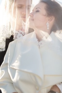 Наталья Русинова с мужем. Фото со свадьбы.