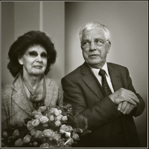 Раймонд Паулс с супругой Светланой