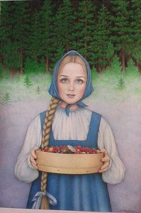 Девочка с ягодами