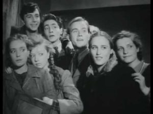 Кадр из фильма "Молодая гвардия" 1948 год