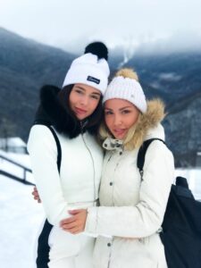 София Никитчук отметила новогодние праздники с семьёй