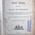Библия на английском языке, изданная в Лондоне в 1859 году.