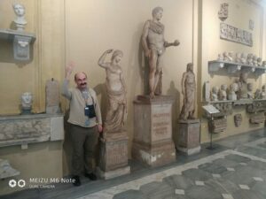 Андрей Приписнов, Италия, скульптуры, Микеланджело.