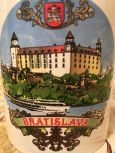 Братиславский замок на моей кружке