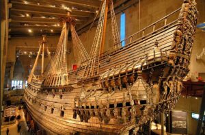 "Ваза" - парусный корабль начала 17-го века 