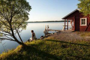Дом у озера, Финляндия