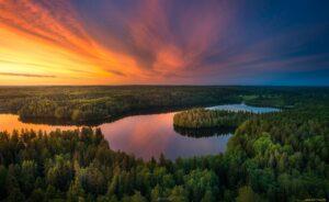 Финляндия, озера