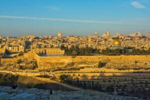 Вид на Иерусалим из монастыря Марии Магдалины