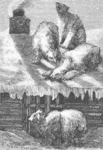Жюль Верн, «В стране мехов»