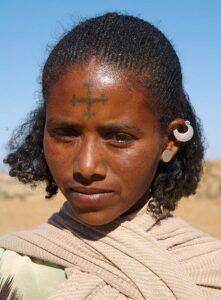 Эфиопы христиане, православная эфиопка