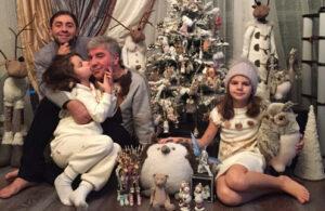 Сосо Павлиашвили с семьей