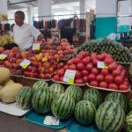 Кавказский рынок, арбузы, дыни