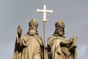 Памятник святым Кириллу и Мефодию в Моравии