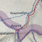 Карта Афганистана 1982 года