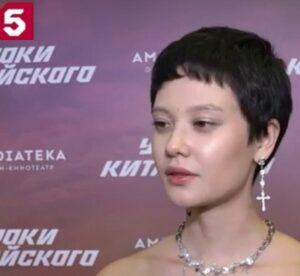 Александра Немчинова. Премьера сериала "Уроки китайского". ТВ Пятый канал 