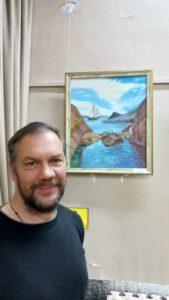 На выставке "Великие произведения литературы в живописи"