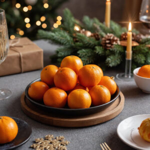 Новогодние мандарины