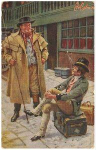 Сэм Уэллер и его отец, «Пиквикский клуб» Сэм Уэллер и его отец, «Пиквикский клуб»