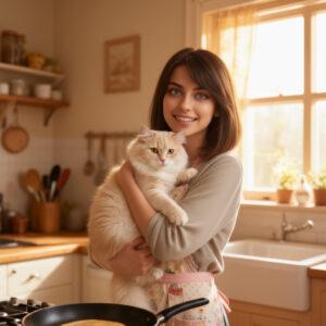 Алиса Селезнёва и кот Барсик