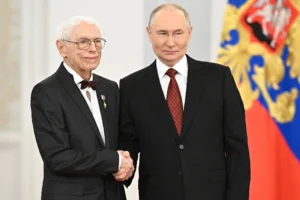 А. С. Зацепин и В. В. Путин