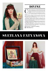 Светлана Фатьянова с иконой Смоленской Божией Матери Светлана Фатьянова с иконой Смоленской Божией Матери