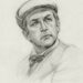 Шерлок Холмс - Василий Ливанов, портрет карандашом